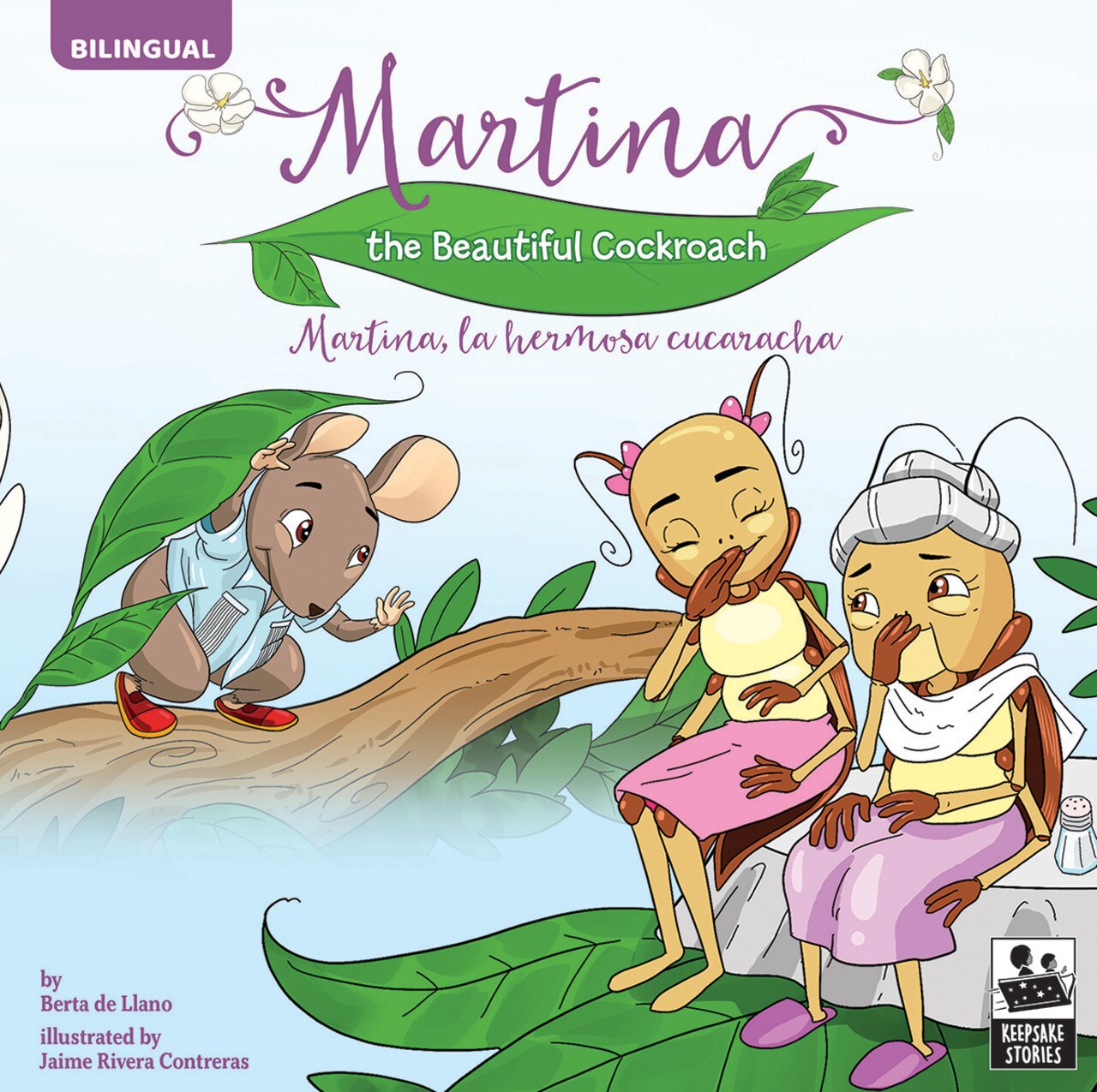 Rourke Educational Media Martina The Beautiful Cockroach—Bilingual Children’s Storybook About Finding Love, PreK-Grade 3 Leveled Readers, Keepsake Stories (32 Pages)